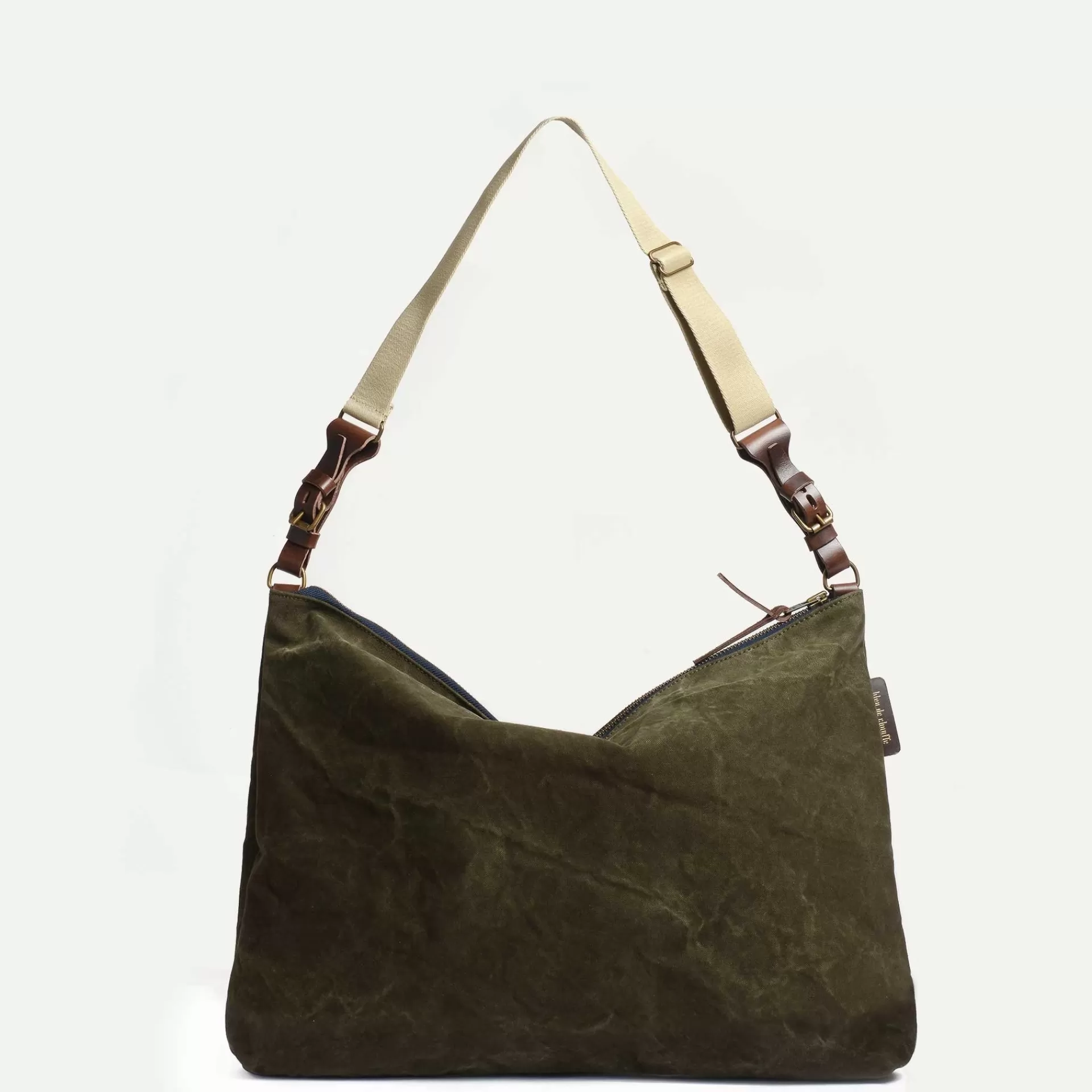 Homme Bleu de chauffe Besace Baston2