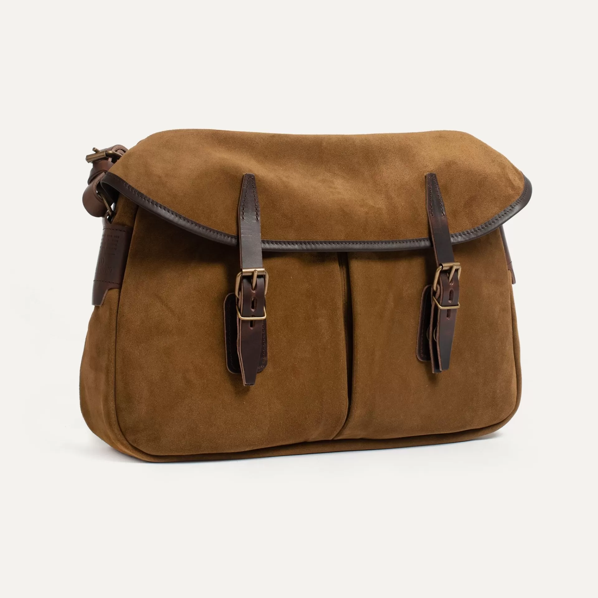 Femme Bleu de chauffe Musette Du Pecheur M / Cuir Velours