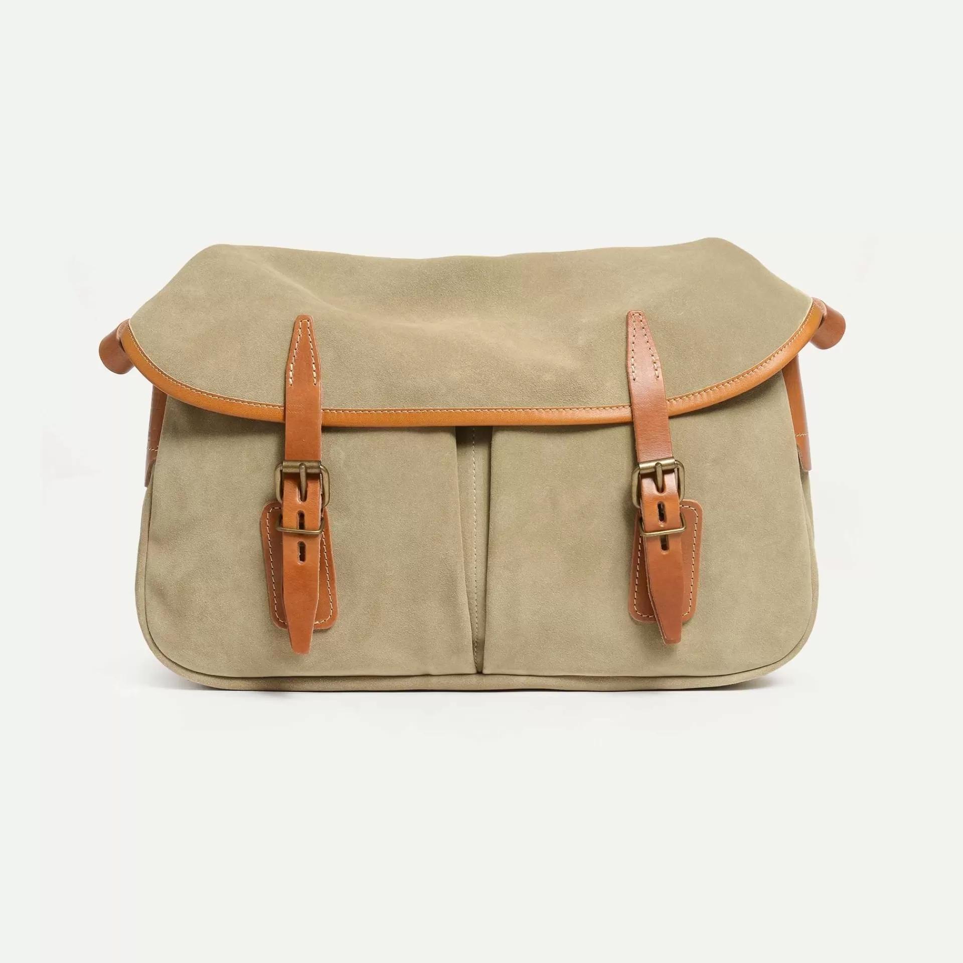 Femme Bleu de chauffe Musette Du Pecheur S / Cuir Velours
