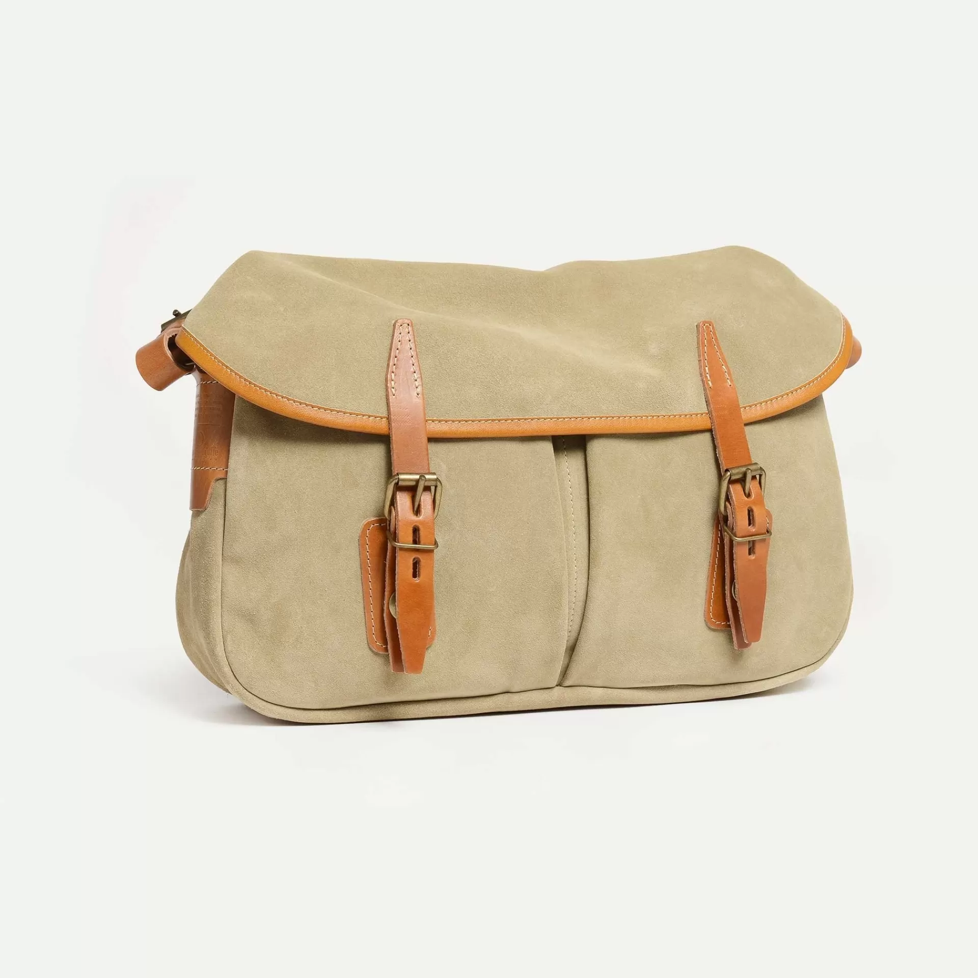 Femme Bleu de chauffe Musette Du Pecheur S / Cuir Velours