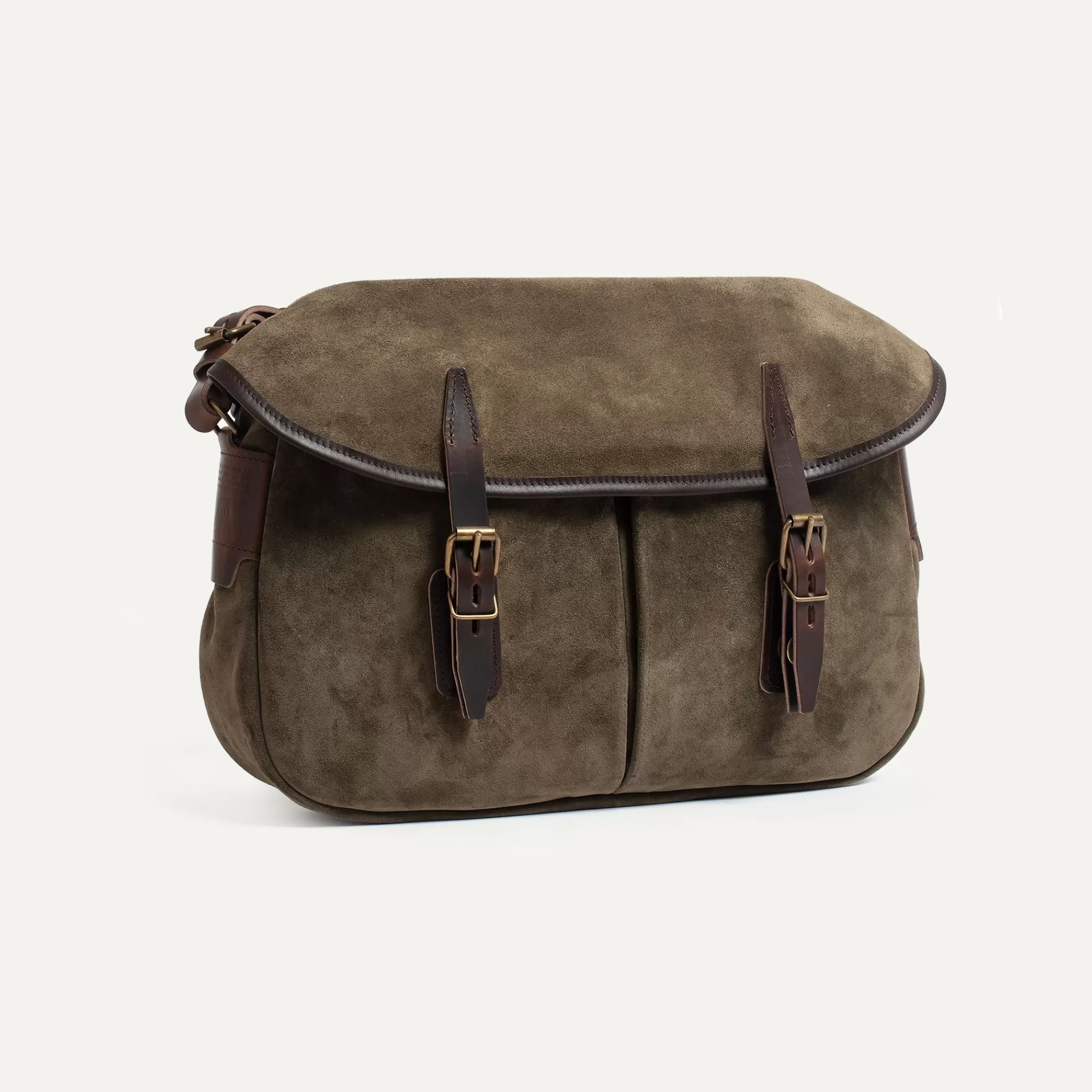 Femme Bleu de chauffe Musette Du Pecheur S / Cuir Velours