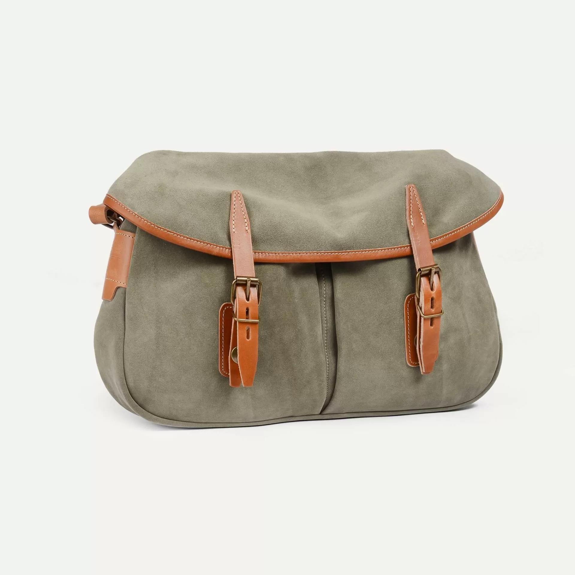 Femme Bleu de chauffe Musette Du Pecheur S / Cuir Velours
