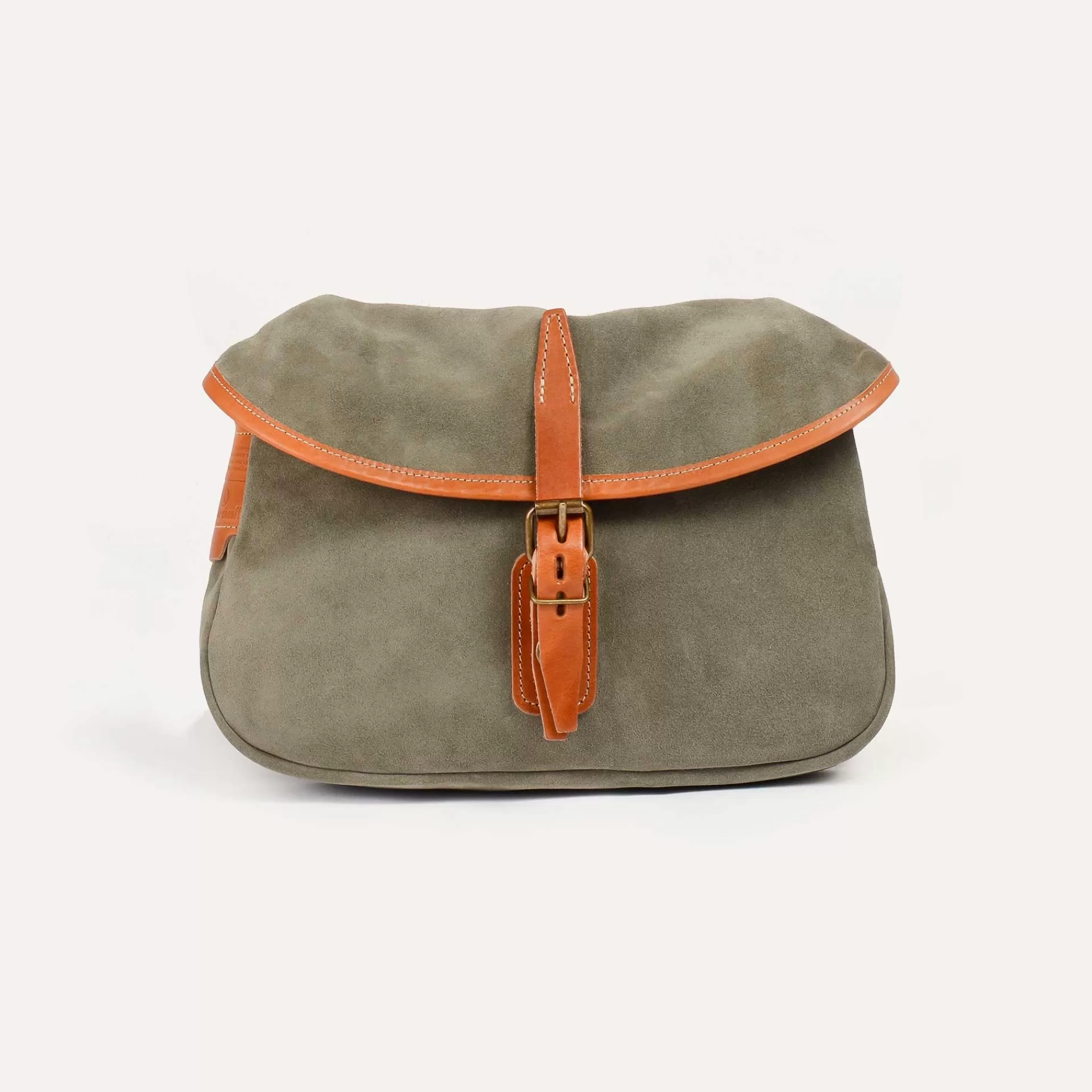 Femme Bleu de chauffe Musette Du Pecheur Xs / Cuir Velours