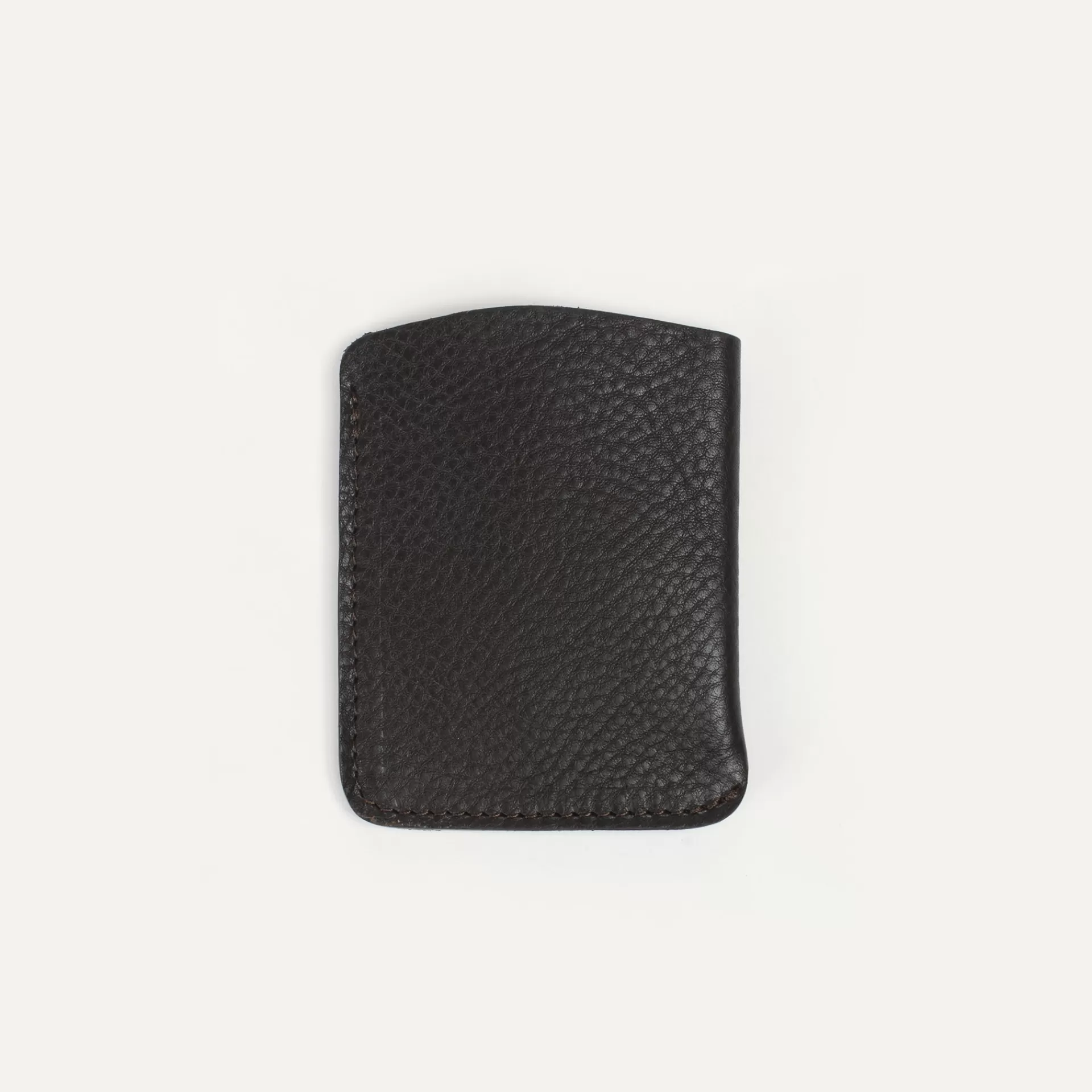 Femme Bleu de chauffe Porte Cartes Visites Intro