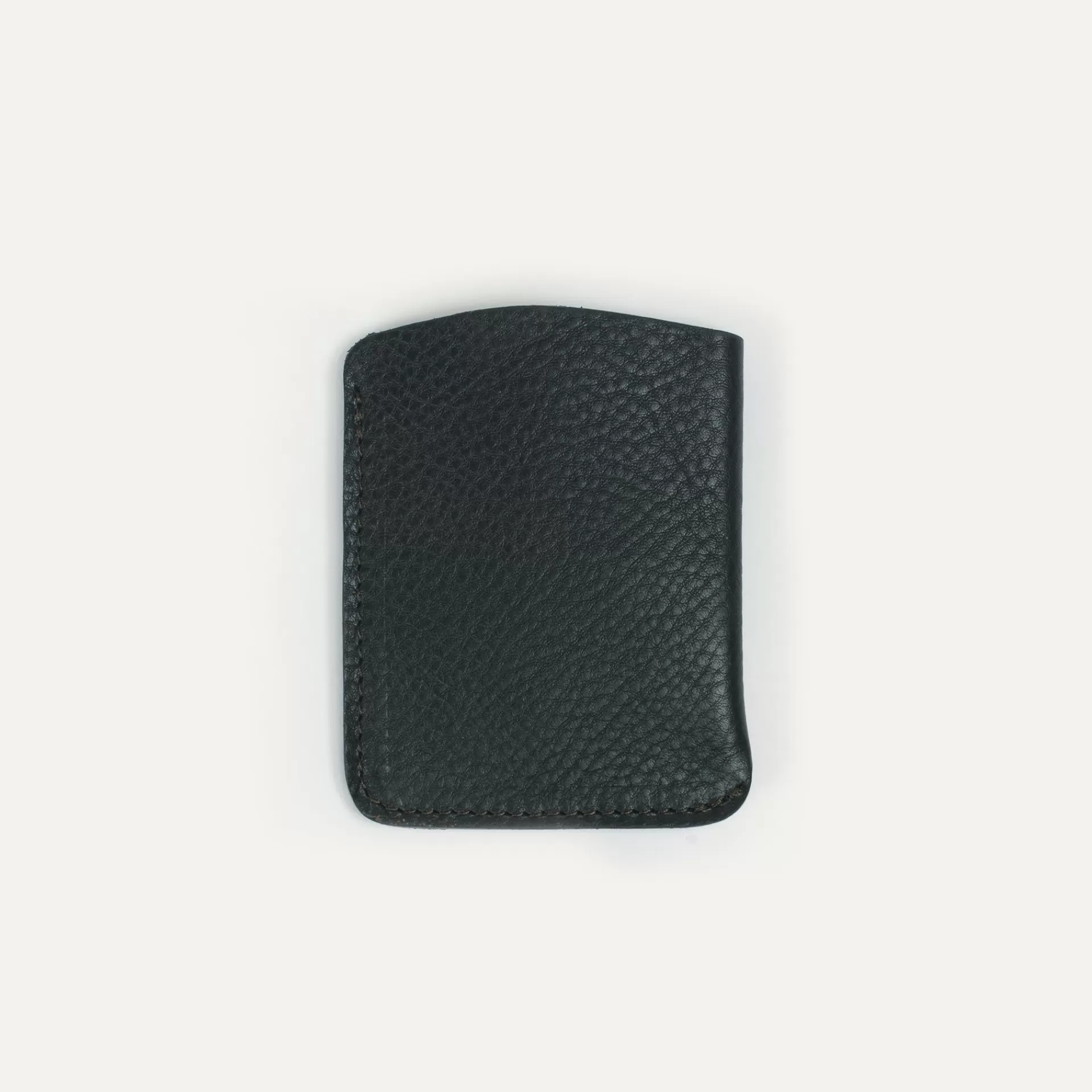 Femme Bleu de chauffe Porte Cartes Visites Intro
