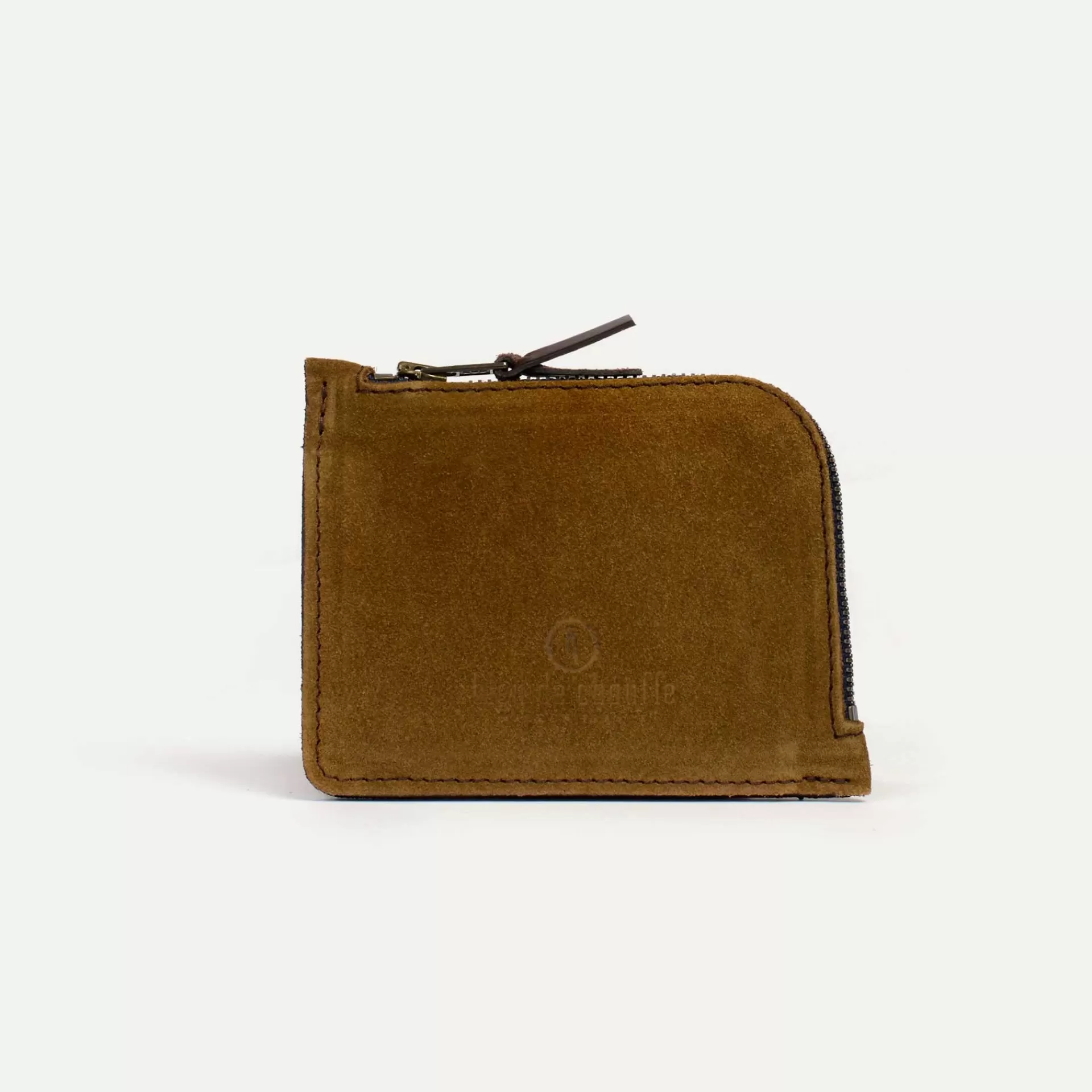 Femme Bleu de chauffe Porte Monnaie Zippe As / M