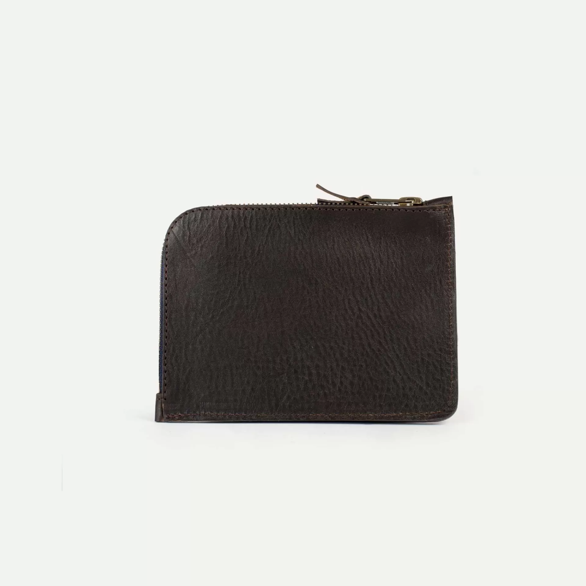 Femme Bleu de chauffe Porte Monnaie Zippe As / M