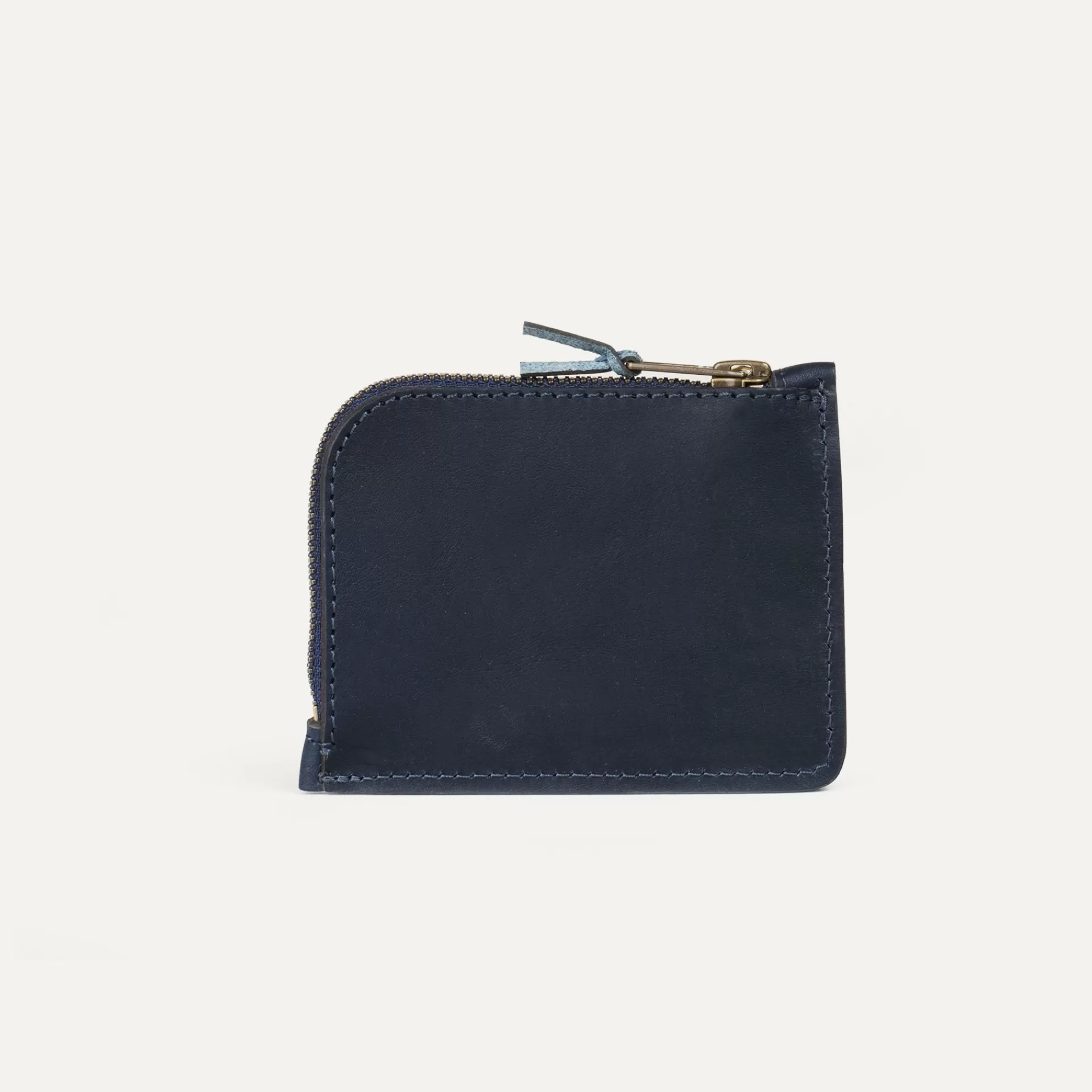 Femme Bleu de chauffe Porte Monnaie Zippe As / M