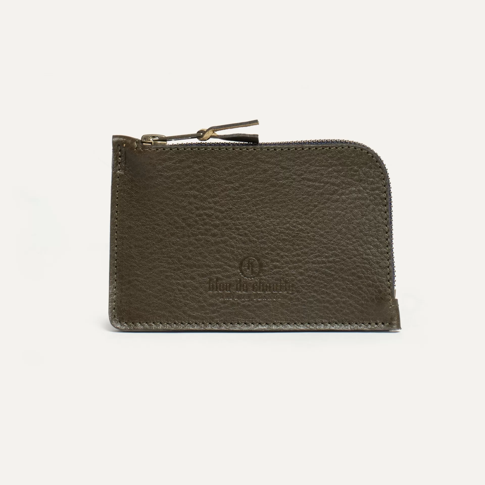 Femme Bleu de chauffe Porte Monnaie Zippe Pognon / L