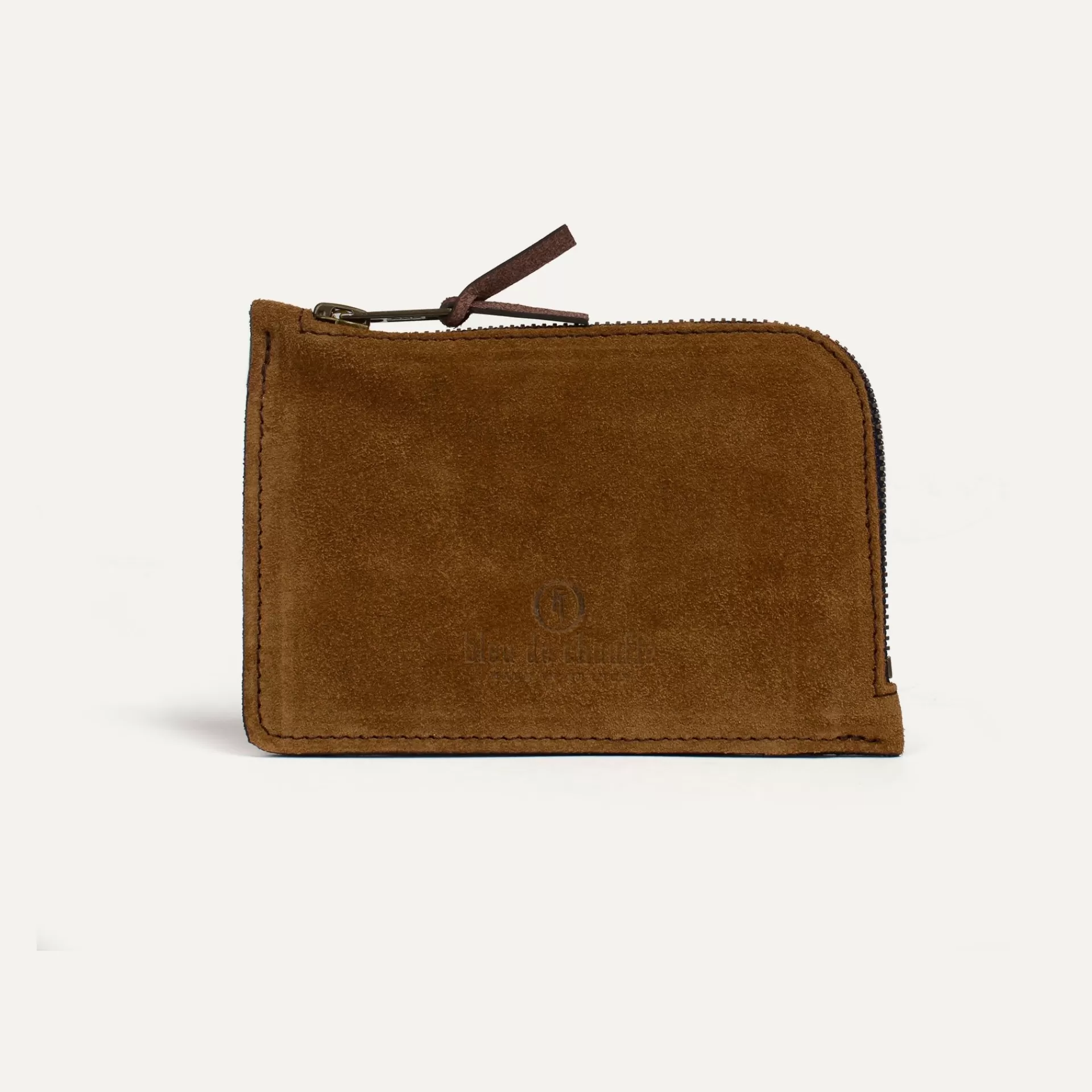 Femme Bleu de chauffe Porte Monnaie Zippe Pognon / L