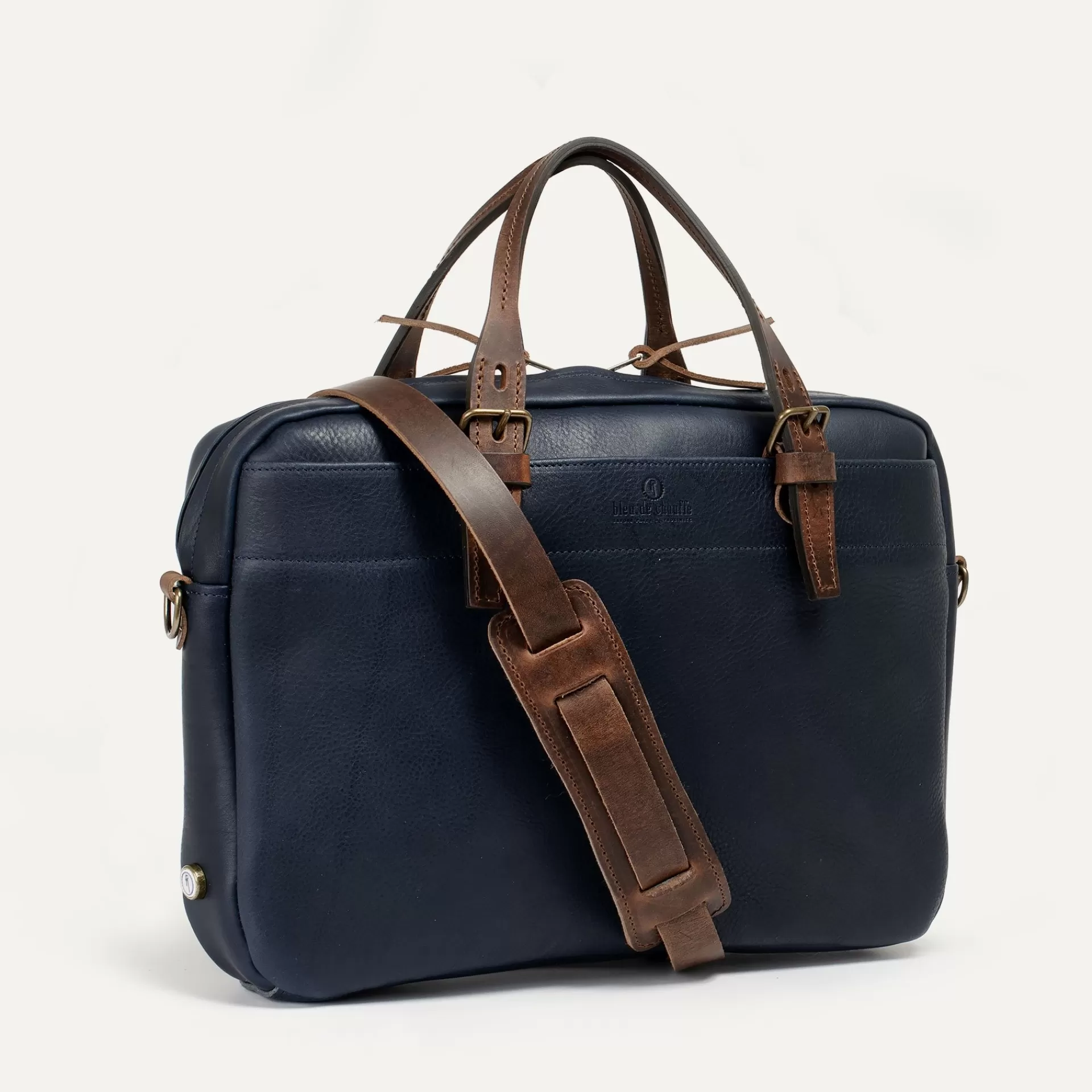 Femme Bleu de chauffe Sac Business Folder