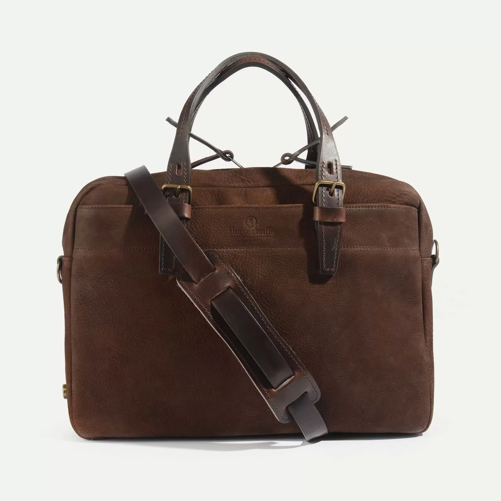 Homme Bleu de chauffe Sac Business Folder