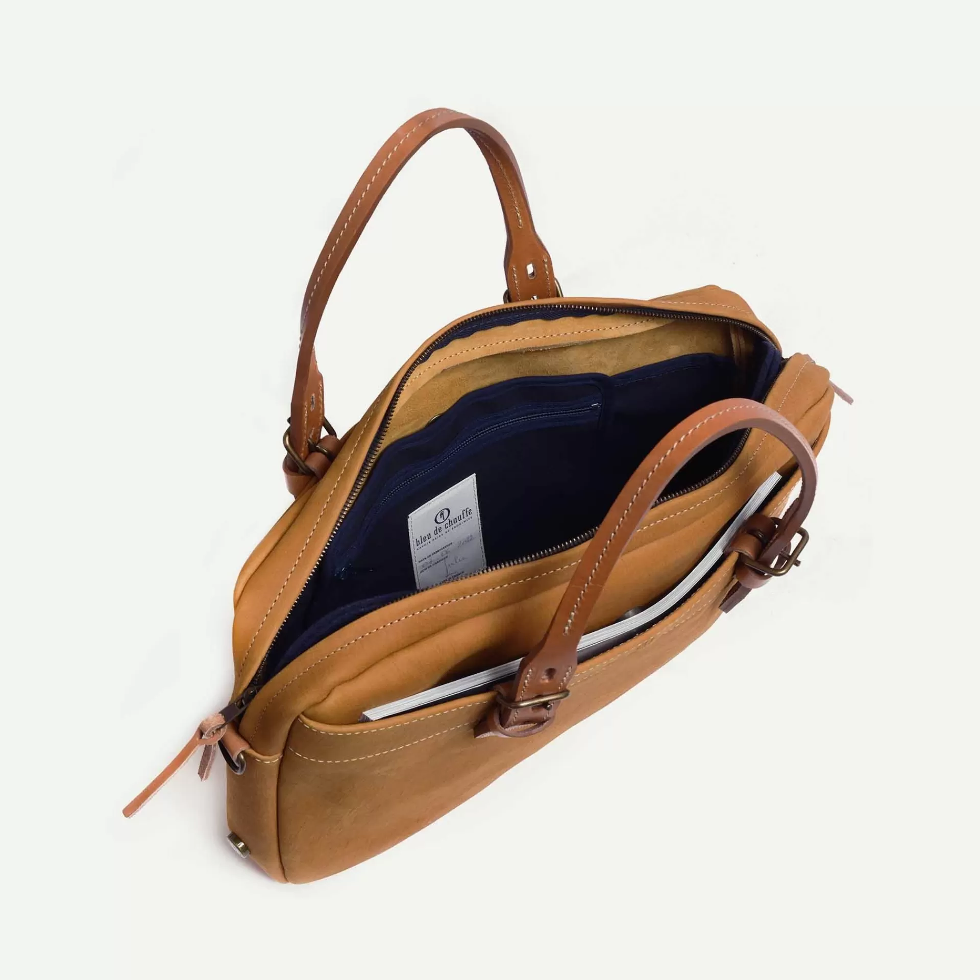 Femme Bleu de chauffe Sac Business Folder