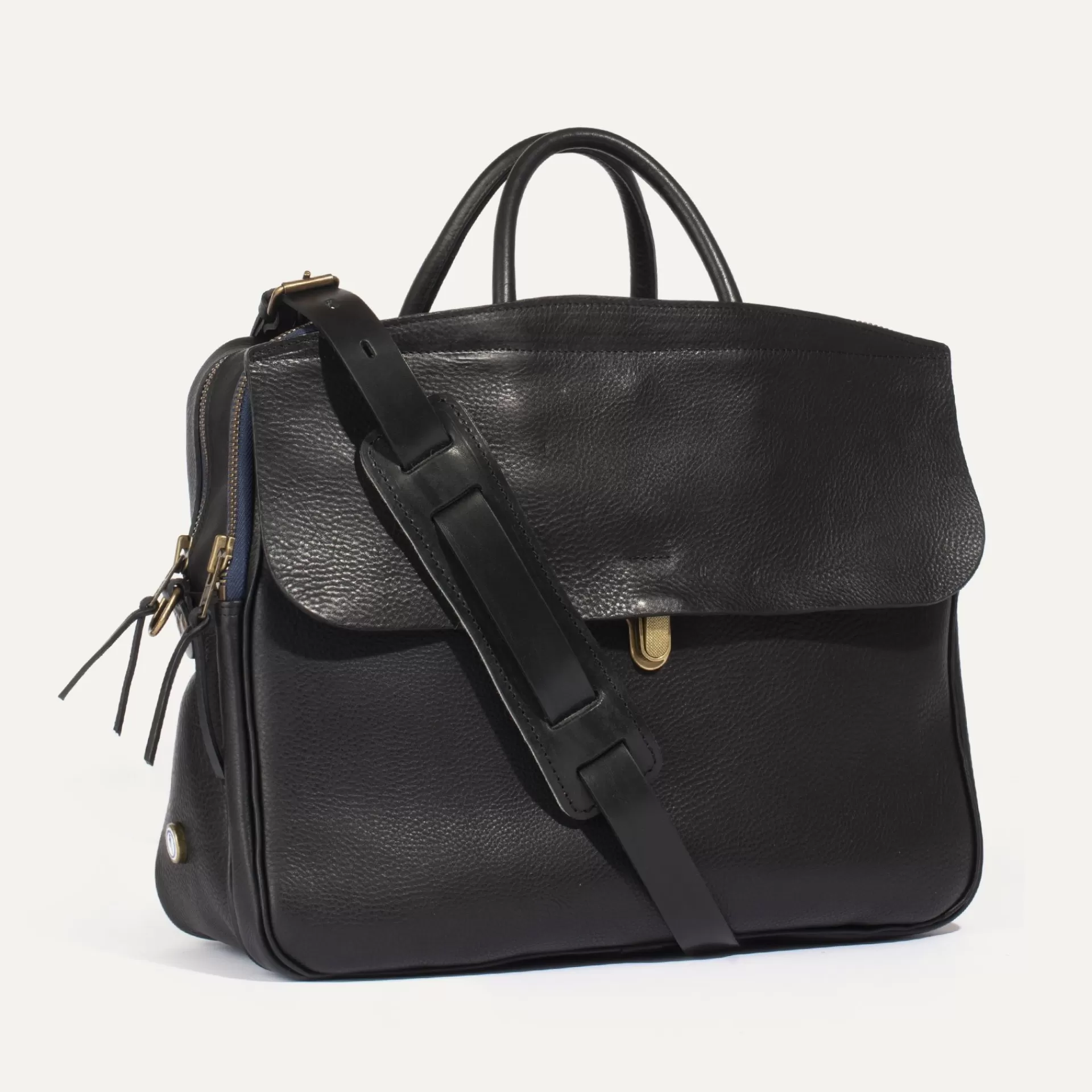 Homme Bleu de chauffe Sac Business Zeppo