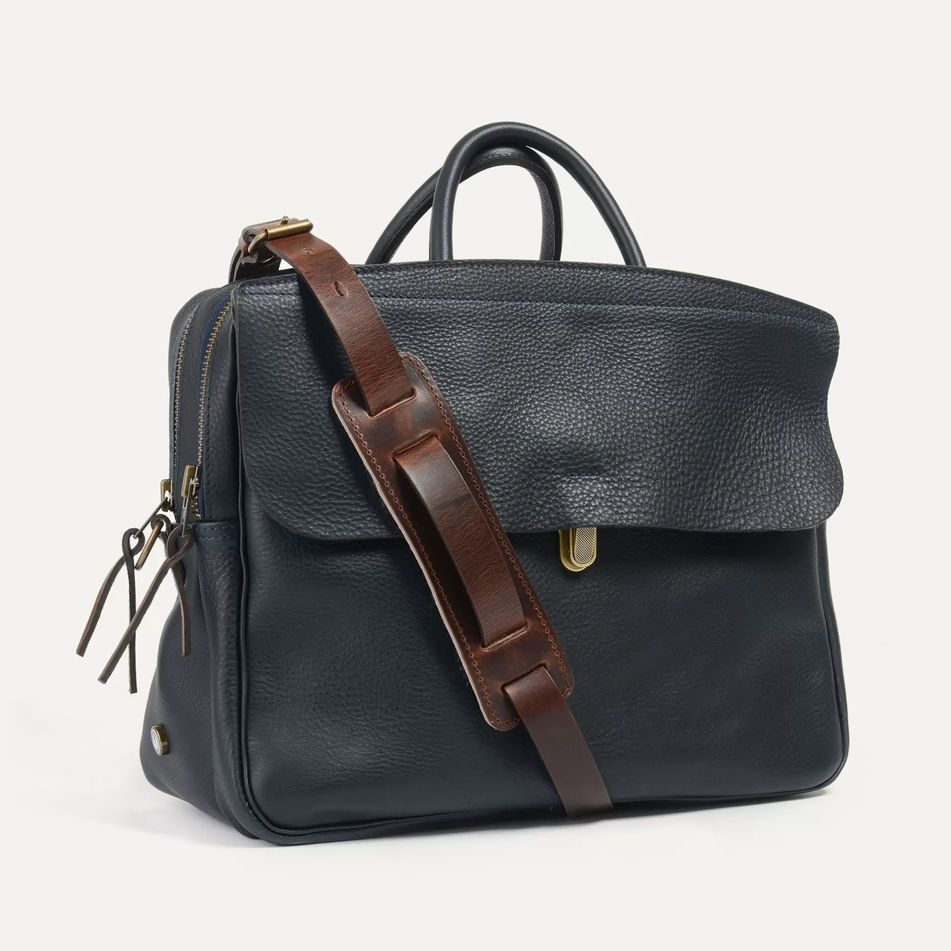 Homme Bleu de chauffe Sac Business Zeppo