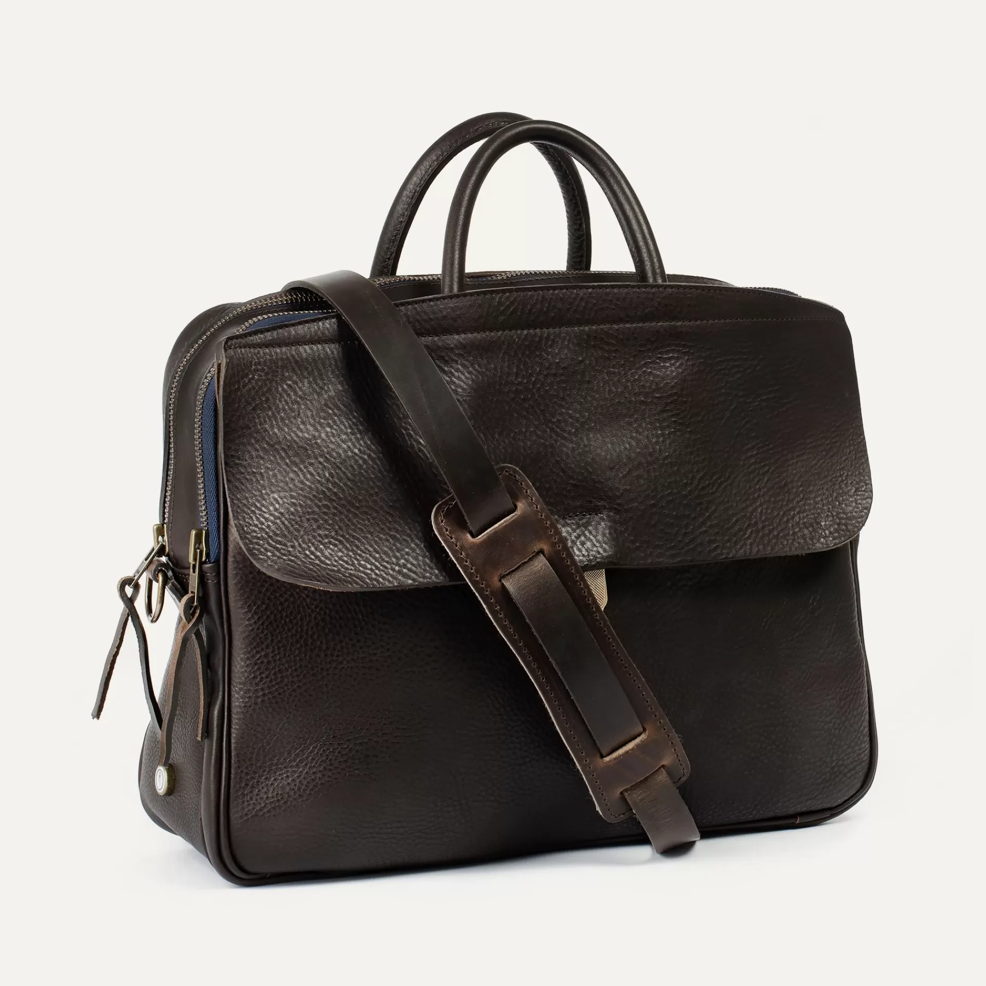 Homme Bleu de chauffe Sac Business Zeppo