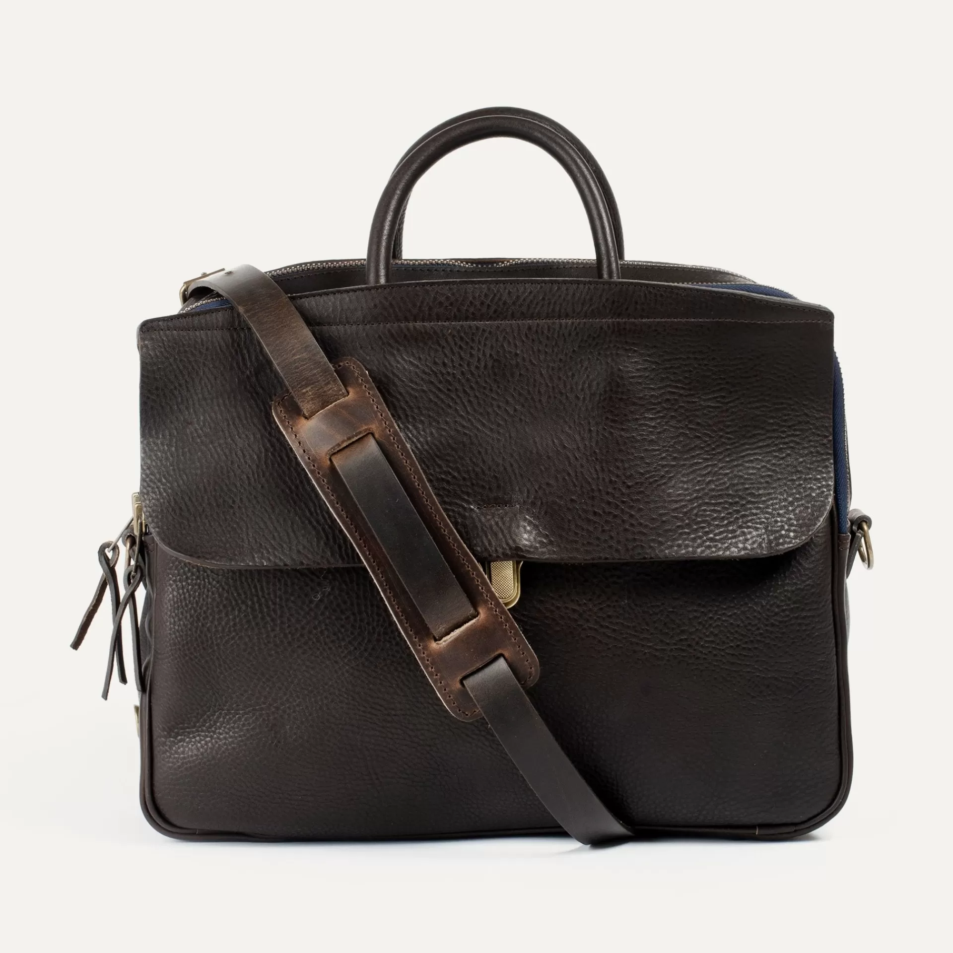 Homme Bleu de chauffe Sac Business Zeppo