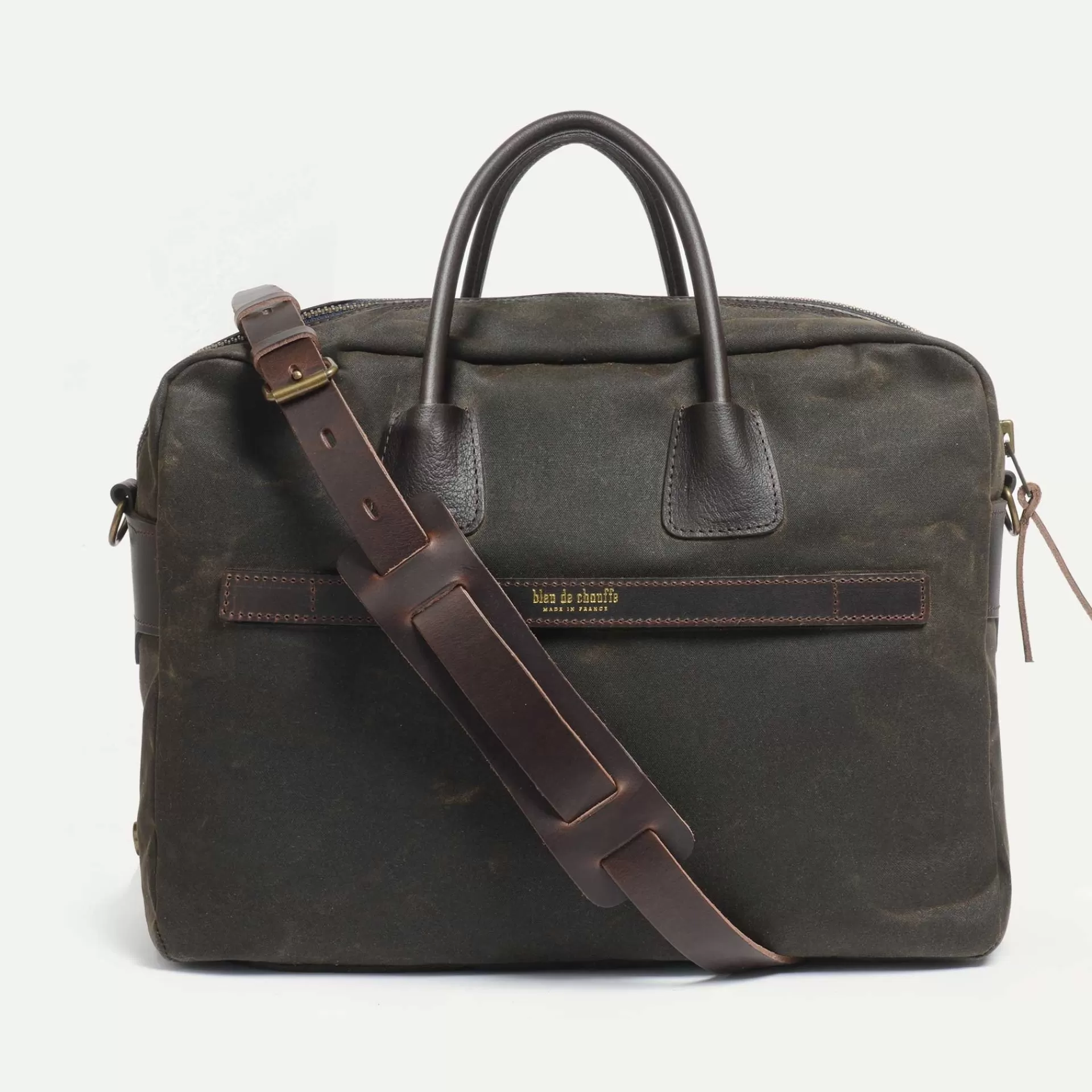Homme Bleu de chauffe Sac Business Zeppo