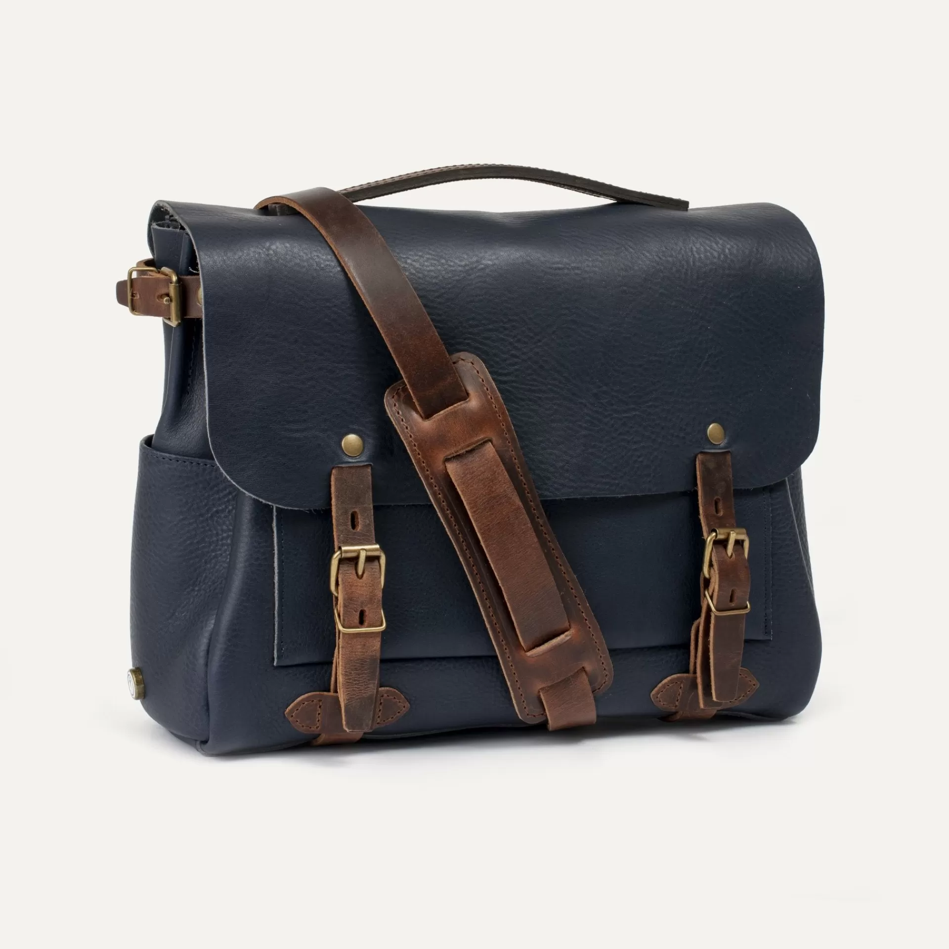 Femme Bleu de chauffe Sac Postier Eclair M