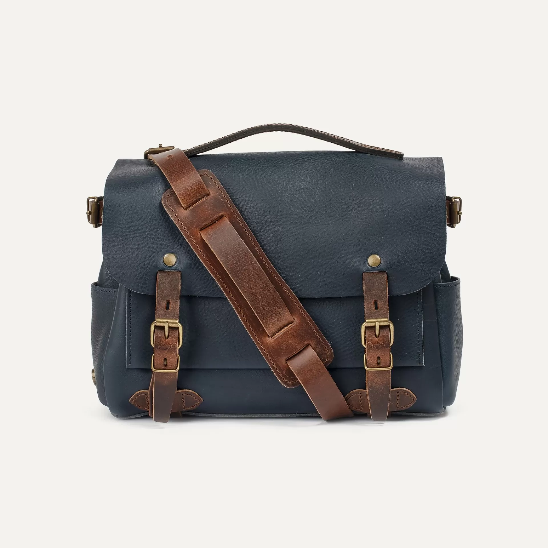 Femme Bleu de chauffe Sac Postier Eclair S
