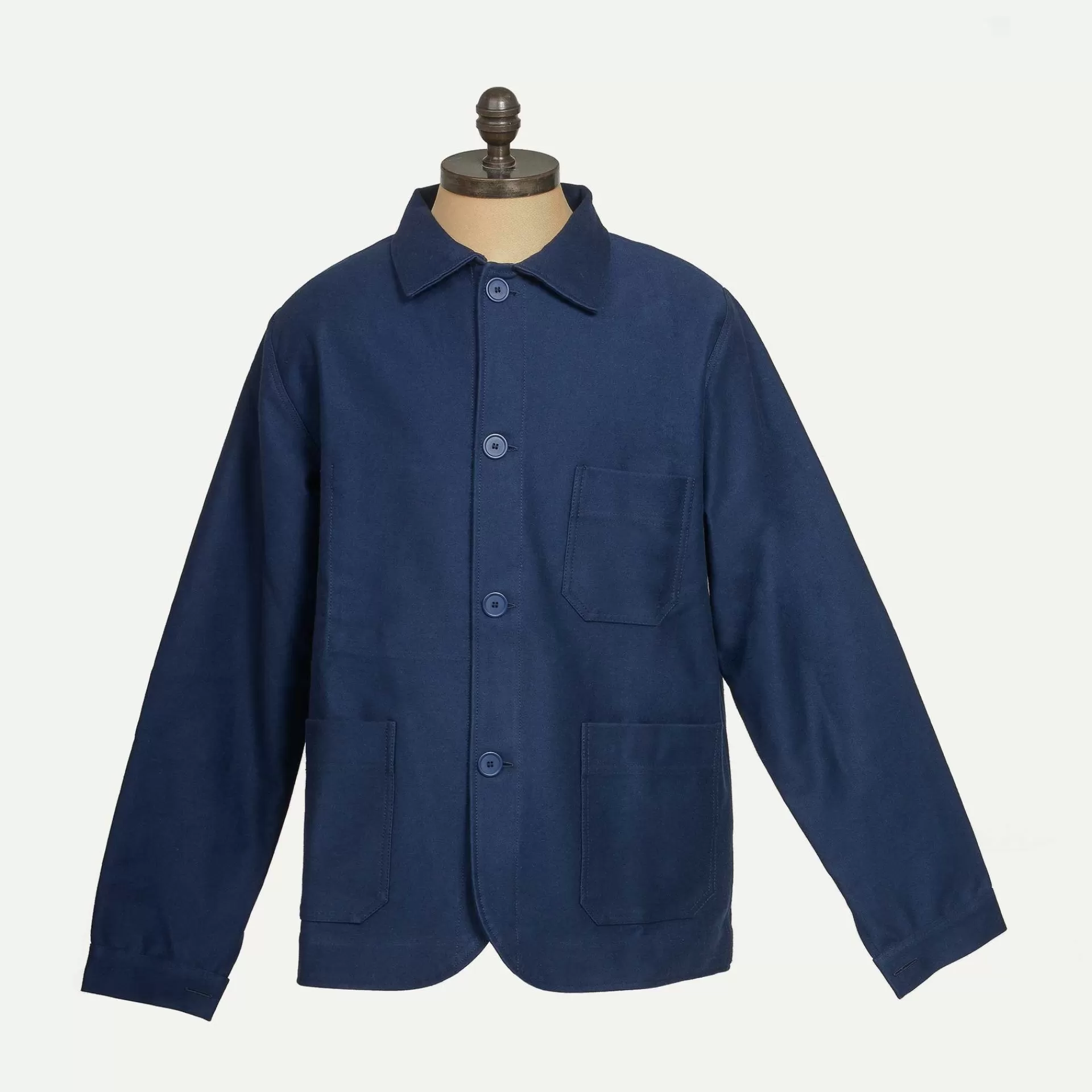 Homme Bleu de chauffe Veste De Travail Germinal