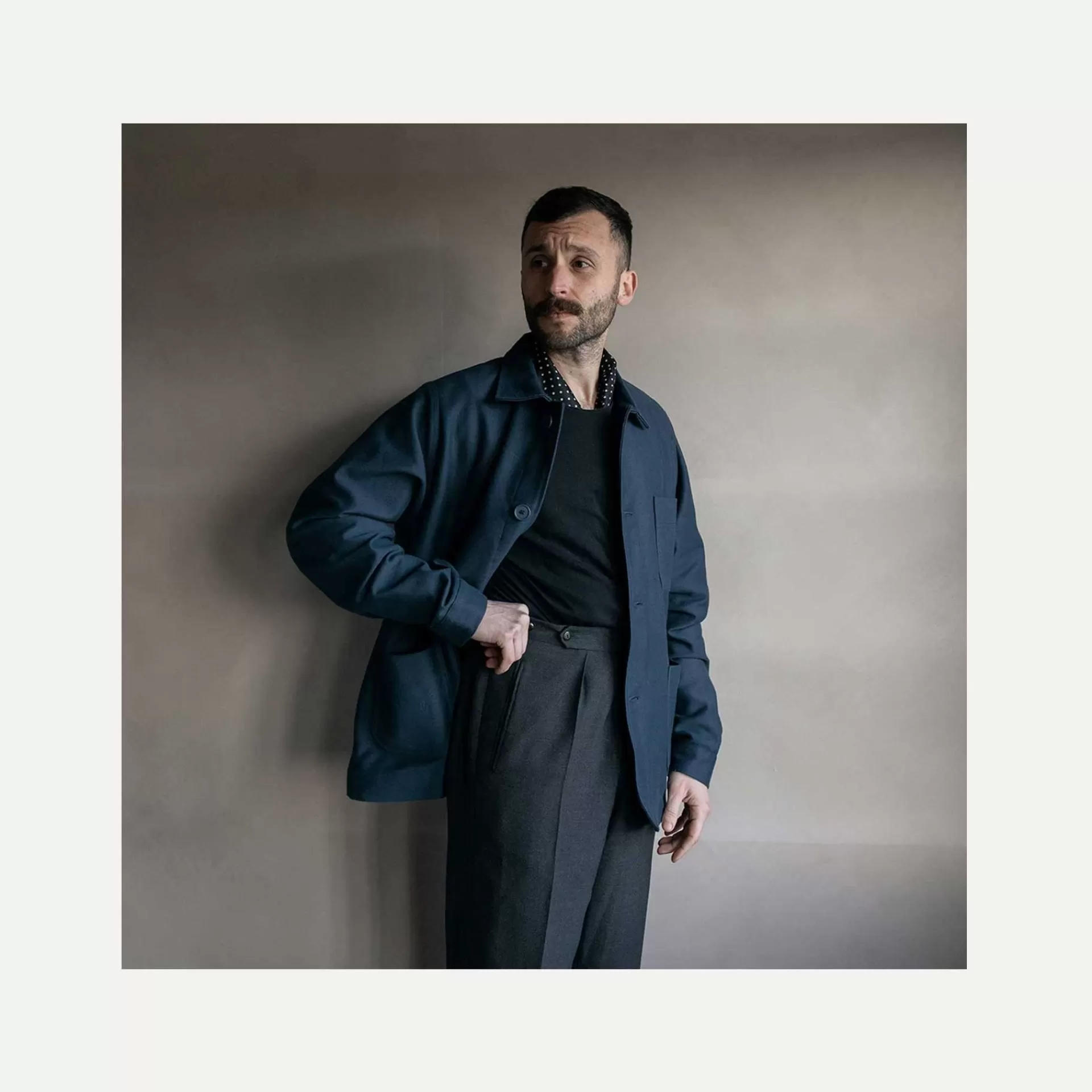 Homme Bleu de chauffe Veste De Travail Germinal