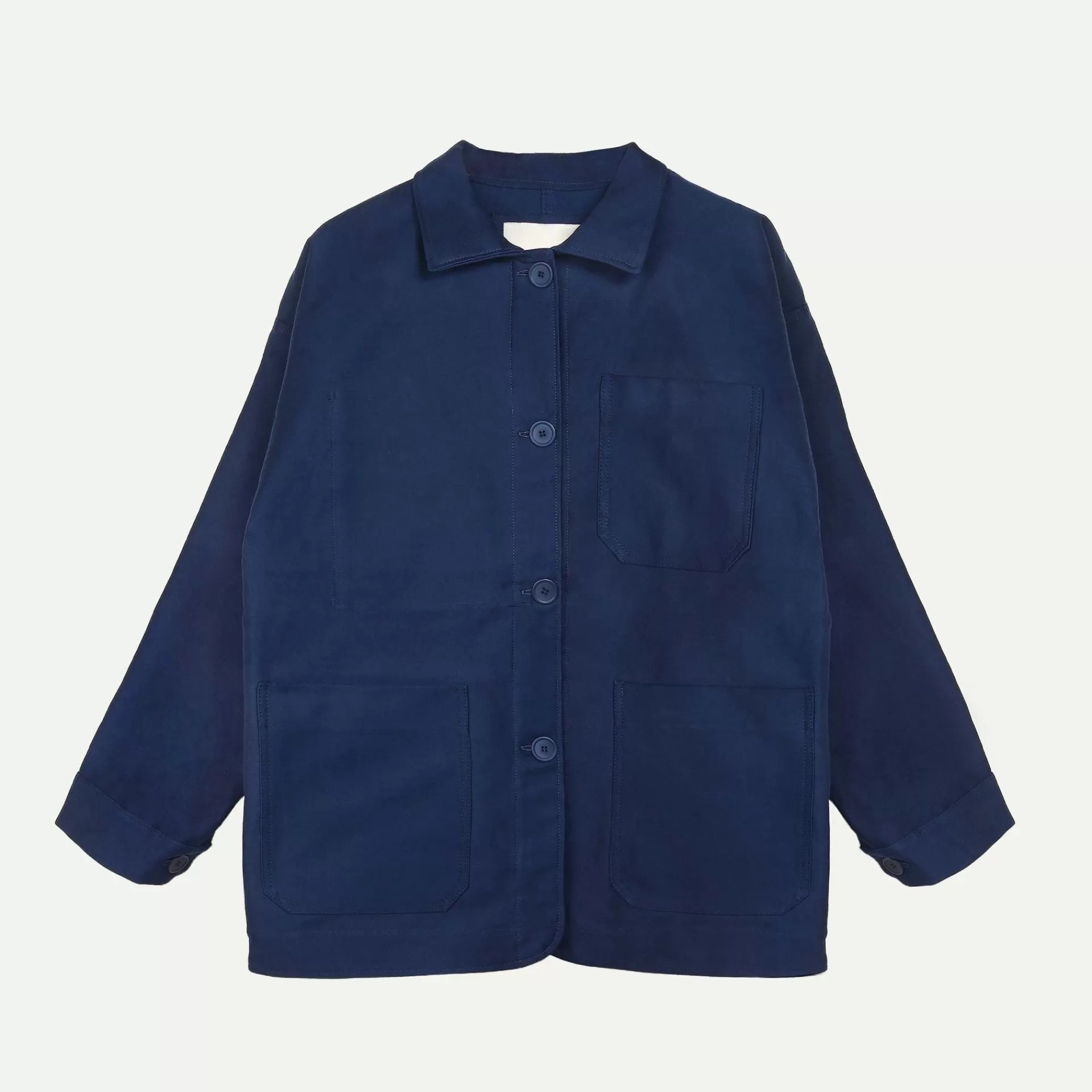 Femme Bleu de chauffe Veste De Travail Gervaise